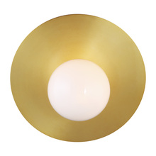  KW1041BBS - Nodes Large Angled Sconce