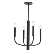  ELN-164C-MB - 4LT Incandescent Chandelier, MB