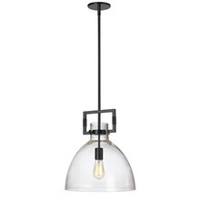  LBY-141P-MB - 1LT Pendant, Matte Black Finish