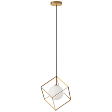  TSN-1P-GLD - 1LT Halogen Pendant Gold