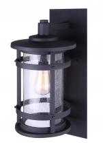  IOL340BK - Duffy 1 Light Outdoor Lantern, Black Finish