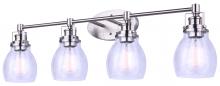  IVL705A04BN - Carson 4 Light Vanity, Nickel Finish