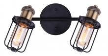  IT704A02BKG - Vox 2 Light Track Lighting, Black Finish