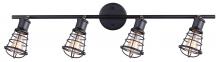  IT611A04GPH - Otto 4 Light Track Lighting, Graphite Finish