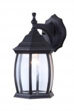  IOL1210 - Outdoor 1 Light Outdoor Lantern, Black Finish