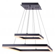  LCH214A20BK - MALOU Matte Black Chandelier