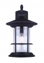  IOL314BK - Treehouse 1 Light Outdoor Lantern, Black Finish