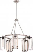  60/5781 - Bandit - 5 Light Hanging Fixture; Brushed Nickel Finish