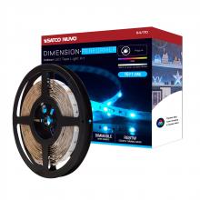  64/110 - Dimension Performer; Tape light strip; 16 ft.; RGB plus Tunable White; Plug connection; IR Remote