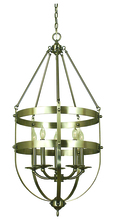  1017 MB - 5-Light Mahogany Bronze Hannover Dining Chandelier