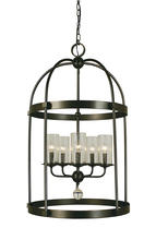  1105 PN - 5-Light Polished Nickel Compass Dining Chandelier