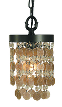  2480 BN - 1-Light Brushed Nickel Naomi Pendant