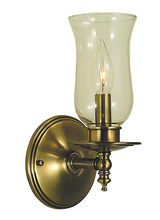  2501 PS - 1-Light Polished Silver Sheraton Sconce