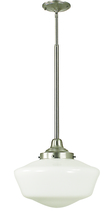  2559 BN - 1-Light Brushed Nickel Taylor Pendant