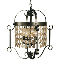  2924 MB - 5-Light Mahogany Bronze Naomi Dining Chandelier