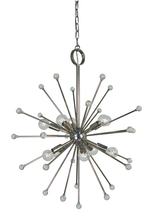  3088 SB - 10-Light Satin Brass Supernove Chandelier