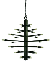  4409 BN - 28-Light Brushed Nickel Simone Chandelier