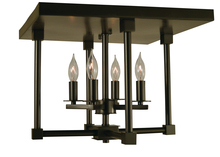  4600 PN - 4-Light Polished Nickel Lexington 15" Semiflush