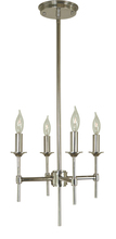  4694 BN - 4-Light Brushed Nickel Chandler Chandelier