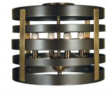  5090 MB/AB - 4-Light Pastoral Flush Mount/Semi Flush Mount