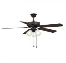  M2021ORBRV - 52" 3-Light Ceiling Fan in Oil Rubbed Bronze