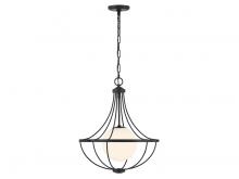  M7047MBK - 1-Light Pendant in Matte Black