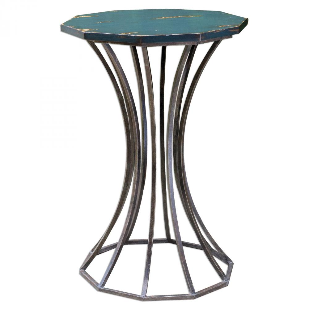 Uttermost Vika Navy Blue Accent Table