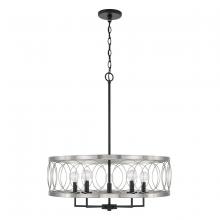  AA1003BT - Pendant in Matte Black and Brushed Nickel