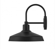  12070BK - Medium Wall Mount Barn Light