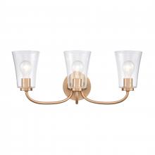  EC89264/3 - Emily 23'' Wide 3-Light Vanity Light - Brushed Gold