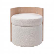  H0015-11010 - Pollard Stool - Light Oak