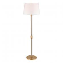  H0019-9569 - Roseden Court 62'' High 1-Light Floor Lamp - Aged Brass