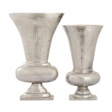  H0807-9793/S2 - Brigitte Vase - Set of 2 Nickel