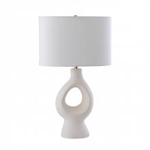  H0809-11886 - Fenimore 27'' High 1-Light Table Lamp - White