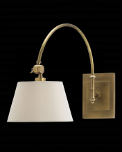  5000-0003 - Ashby Brass Swing-Arm Wall Sconce