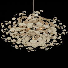  9000-1108 - Maidenhair Cream Semi-Flush Mount