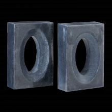  1200-0775 - Demi Black Bookends Set of 2