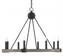  9000-0480 - Burgos Black Chandelier