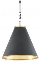  9000-0534 - Pierrepont Small Black Pendant