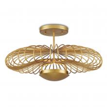  9000-0985 - Sheereen Gold Semi-Flush Mount