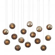  9000-1016 - Pathos 15-Light Linear Multi-Drop Pendant