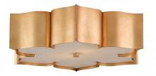  9999-0010 - Grand Lotus Gold Flush Mount