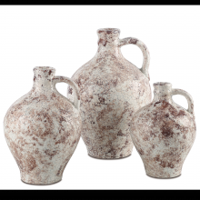  1200-0716 - Marne Brown & Off-White Demijohn Set of 3