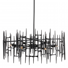  9000-1091 - Attingham Black Chandelier