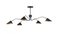  9000-1125 - Serpa Black Chandelier